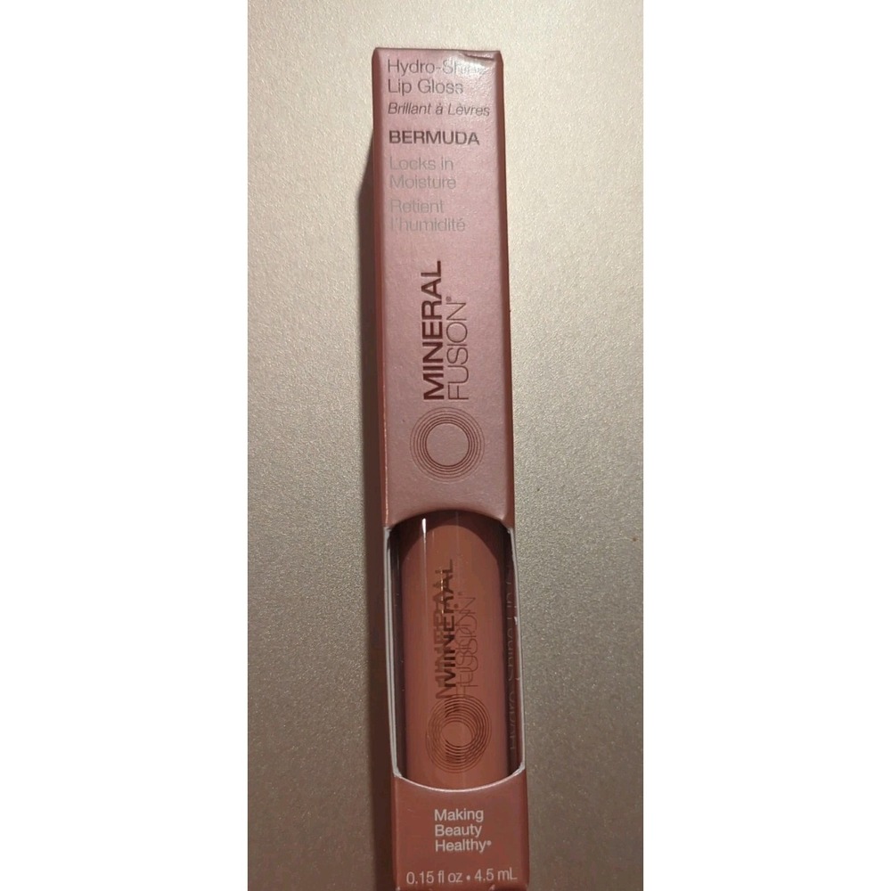 Mineral Fusion - Hydro-Shine Lip Gloss Bermuda -‎ 0.15 fl. oz. Full Size